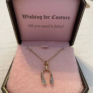 Juicy Couture horseshoe necklace